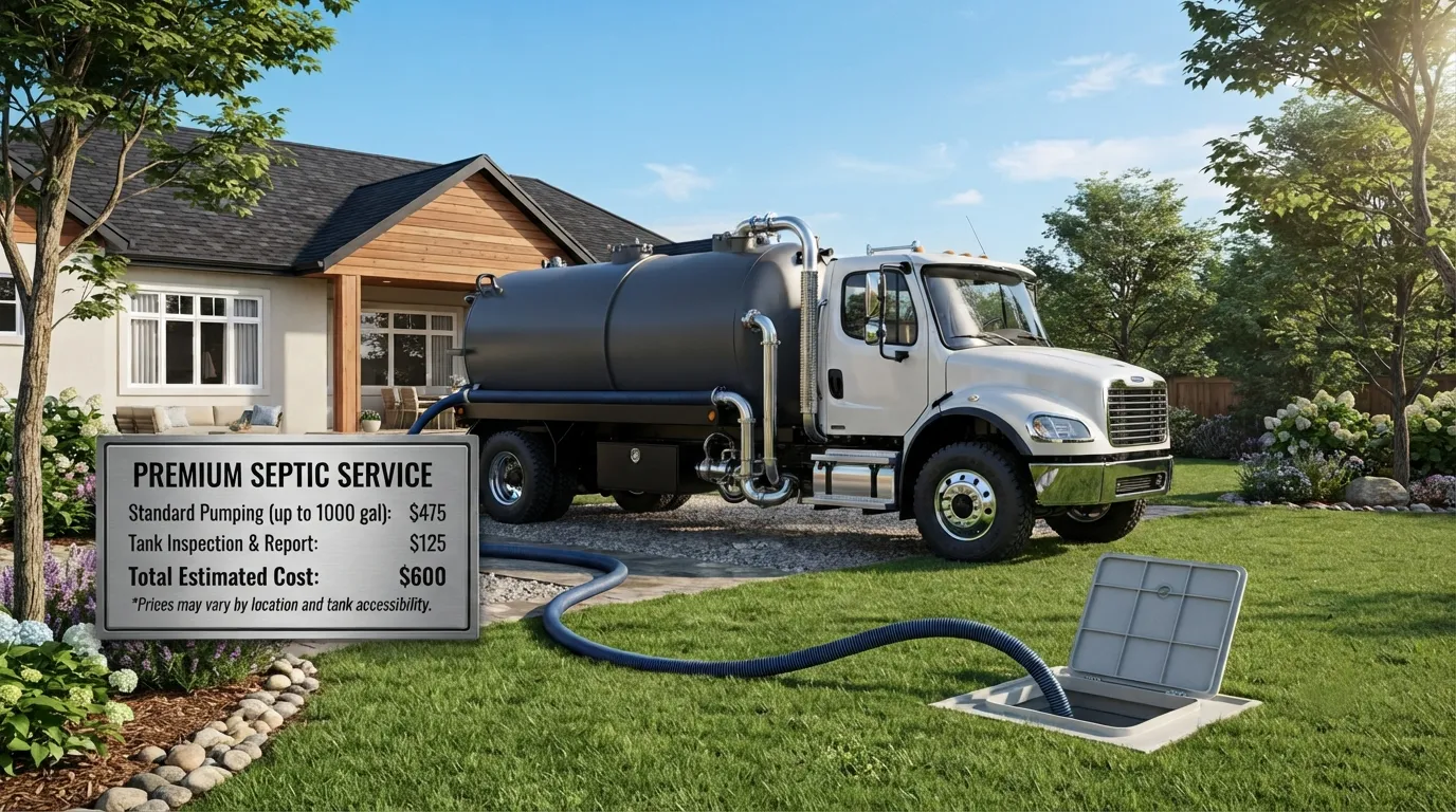 Septic Tank Pumping Cost in Ellicott City, MD